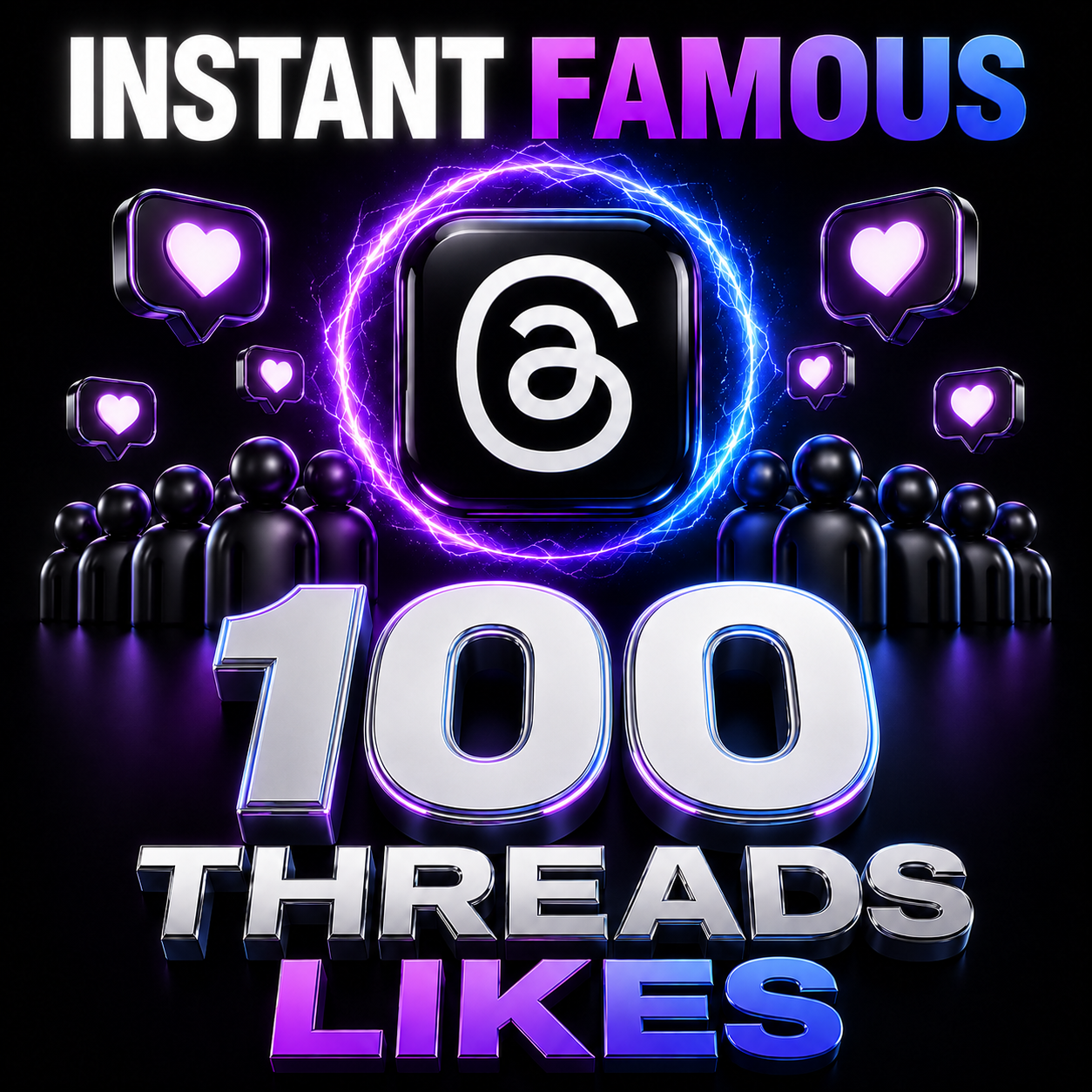 100 THREADS LIKES