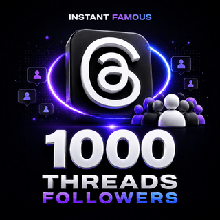 1000 threads  followers