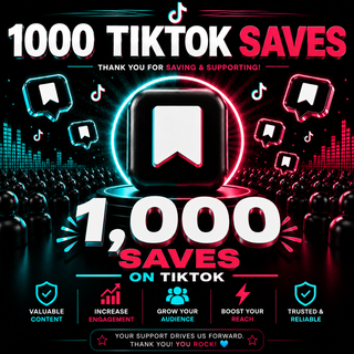 1000 Tiktok Saves