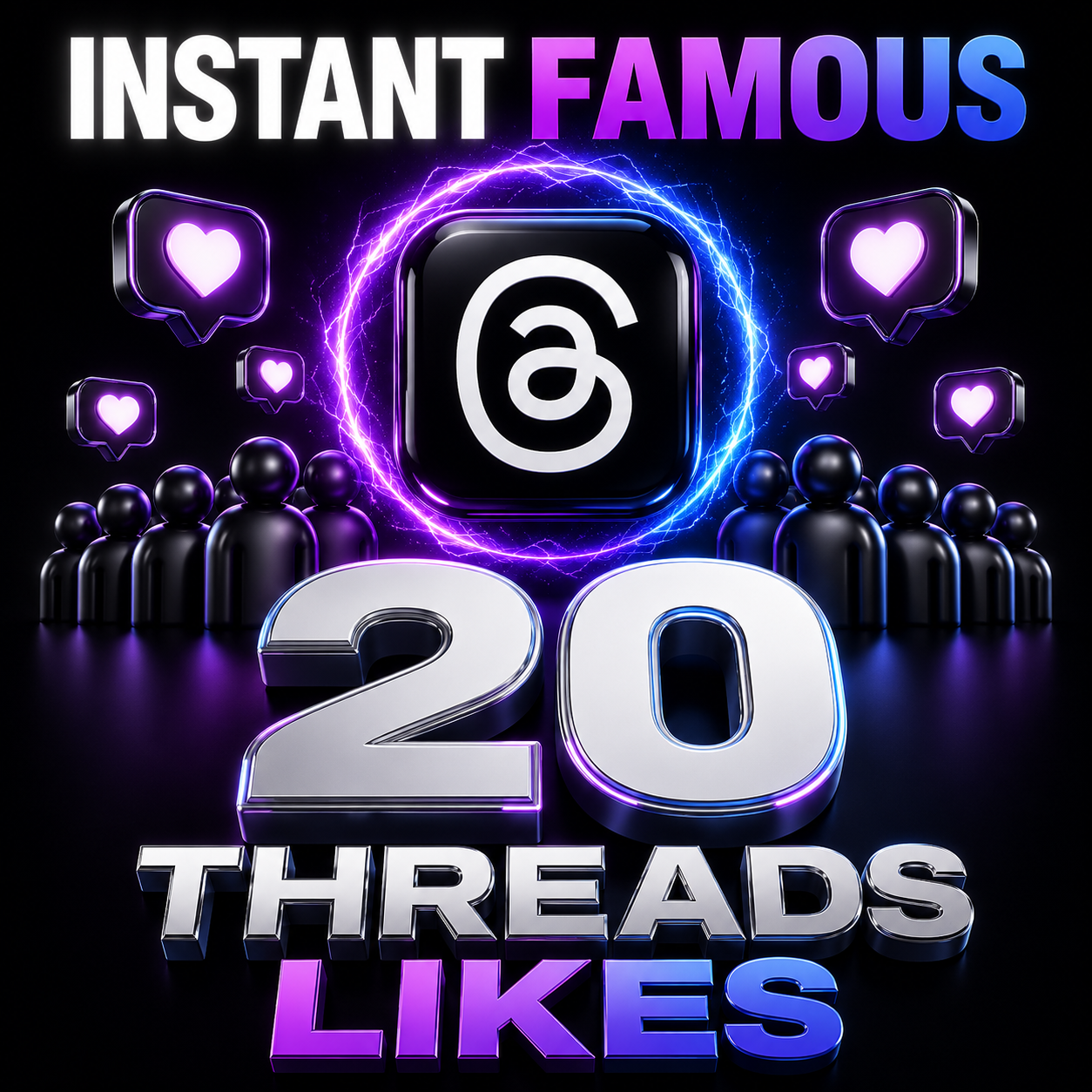 20 threads likes