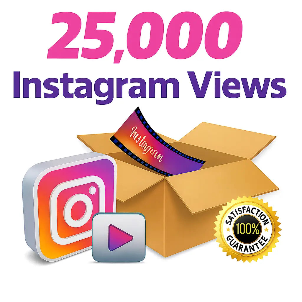 25000 Instagram Views