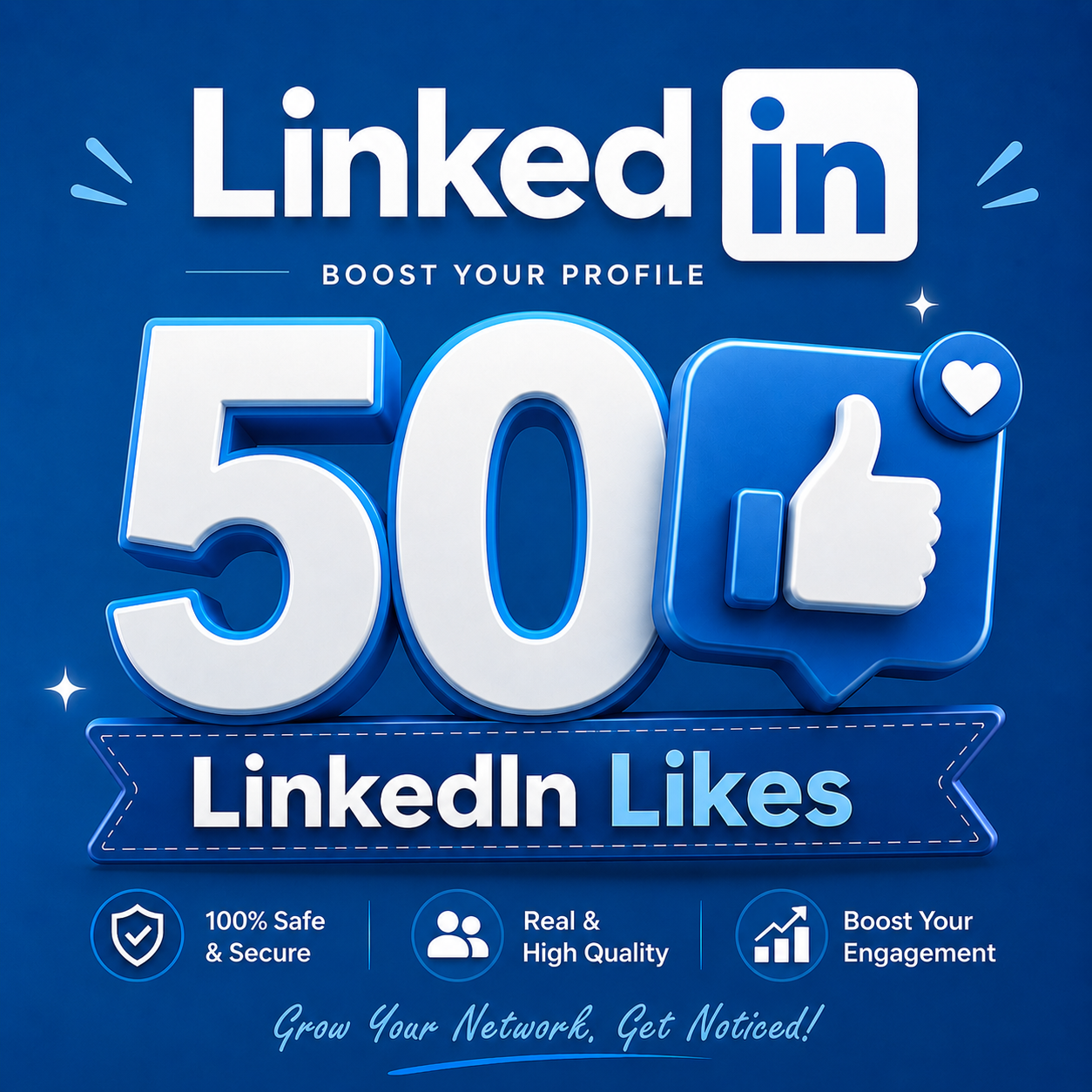 50 LinkedIn Likes