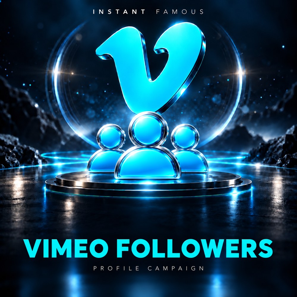 500 Vimeo Followers package — Instant Famous