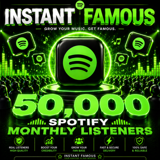 50000 Spotify Monthly Listeners