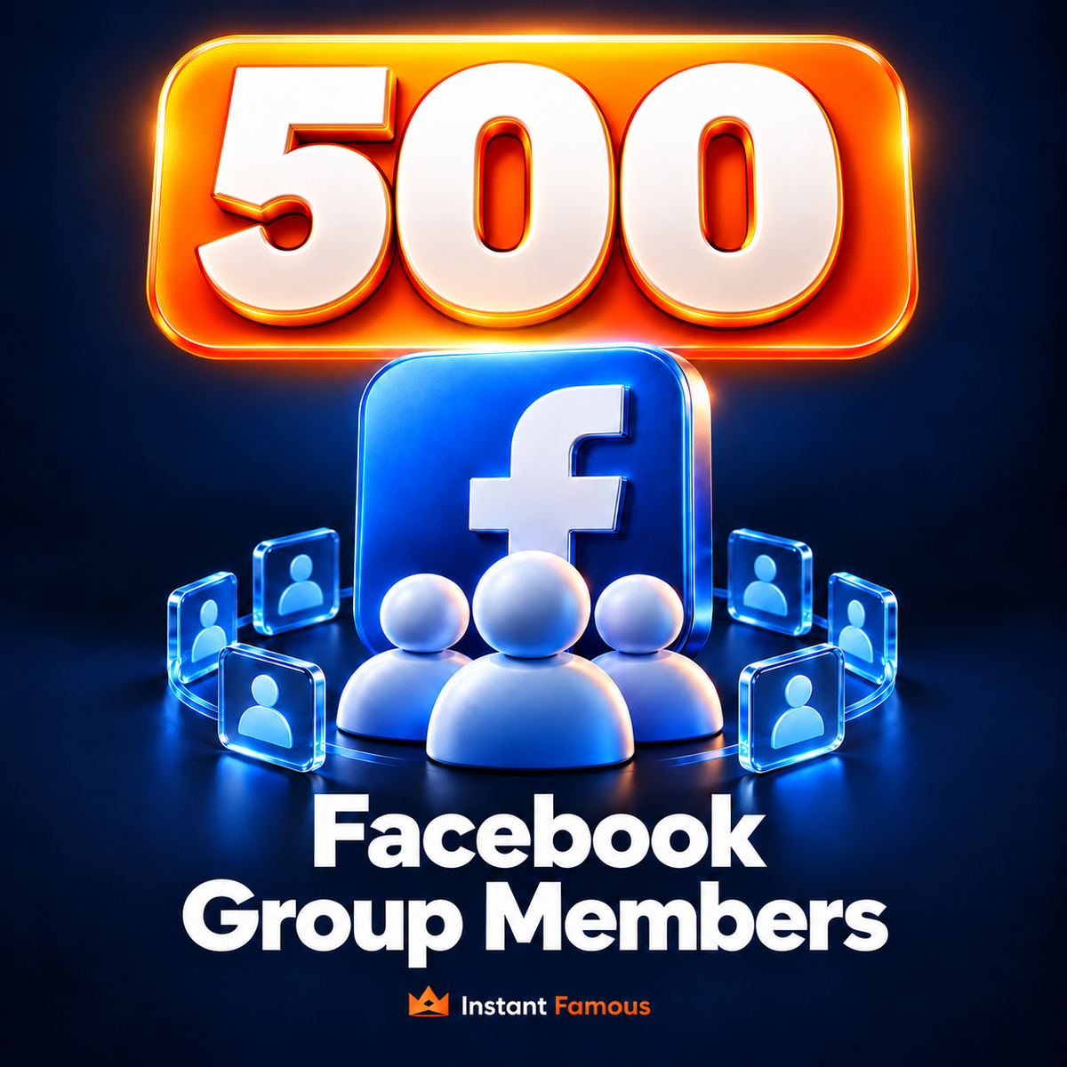 500 Facebook Group Members | Instant Famous