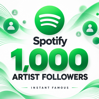 1,000 Spotify artist followers — Instant Famous