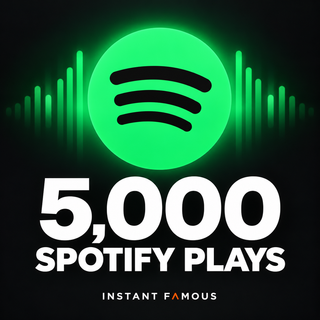 5,000 Spotify plays package — Instant Famous