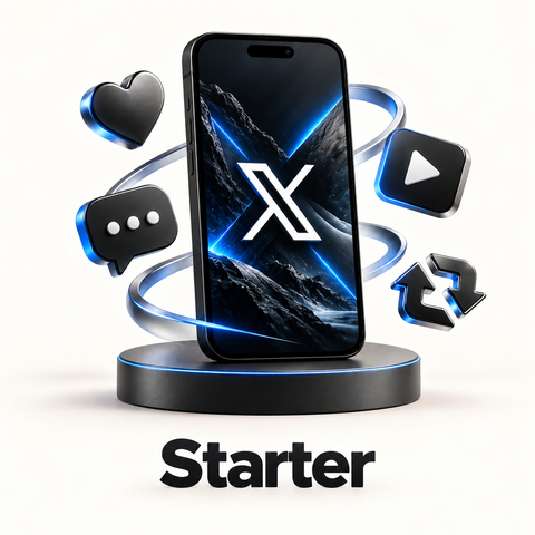 Twitter / X Starter Package – Instant Famous
