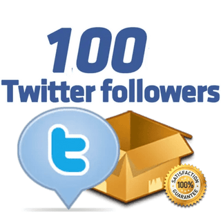 100 twitter followers