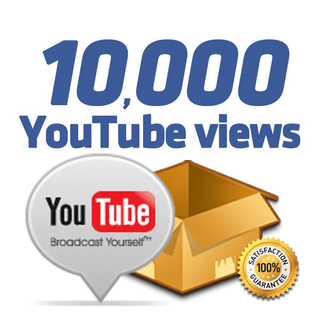 10000 youtube views